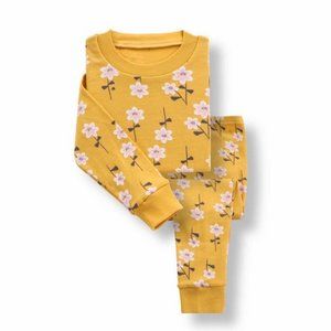 Yellow Flowers Kids Pajamas